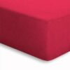 lenzuolo inferiore jersey schlafgut 083 rosso vivo
