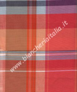 Tovaglia BOSSI var.1330 tinto in filo - 12 posti 150x270 -SENZA TOVAGLIOLI -0