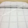 Trapunta 7511/9 DOUBLE BOSSI matrimoniale tinto filo cm.270x270 DOUBLE FACE grigio chiaro / scuro-28284