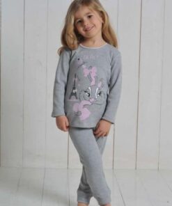 Pigiama bimba grigio 6M91618 U632 maryplayd taglia 12 anni-0