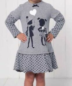 Camicia notte invernale bambina 6M92076 morbida e calda maryplaid taglia 4- 6 -12 anni-0