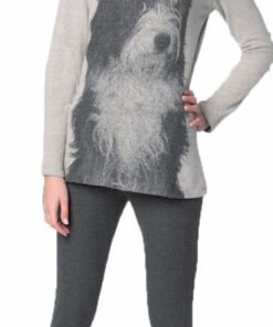 Pigiama donna invernale 6M92030 576E grigio morbido e caldo Mariplayd TAGLIA XS - XL-0