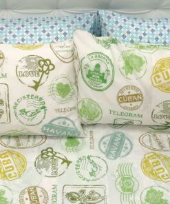 Lenzuolo CAJO LARGO VERDE matrimoniale BASSETTI