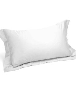 Coppia federe tessuto RASO BIANCO