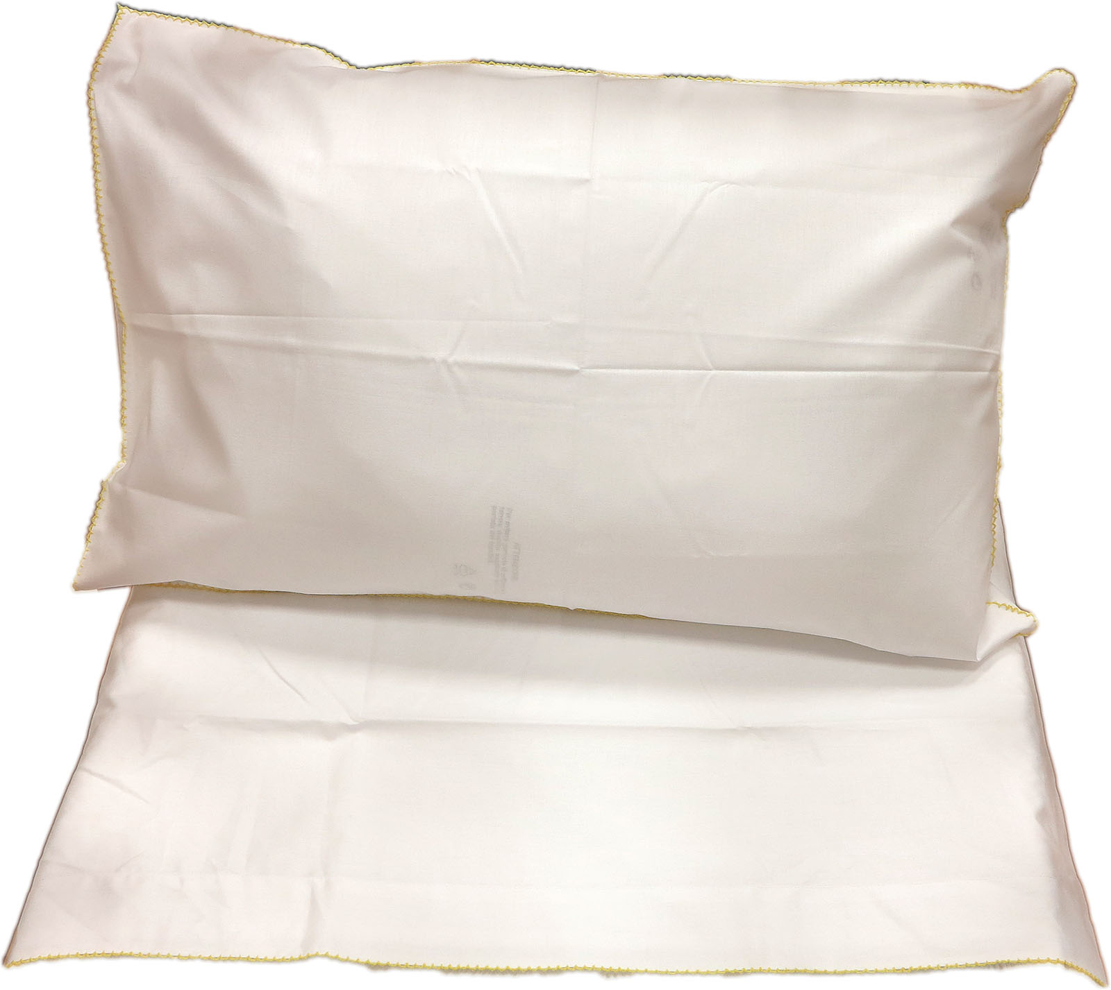 Lenzuolo letto baby con sponde CROCHARD BIANCO  (sopra lenzuolo 120×180 + sotto 60×130 + 1 federa 40×60) FAZZINI tessuto percalle