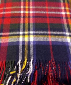 PLAID SKY Somma cm.130x170 con frange