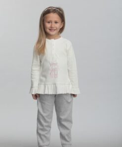 Pigiama invernale bambina 6m93696 MARYPLAYD cotone interlok