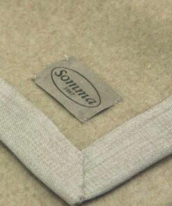 coperta lana somma nyima cashmere marrone