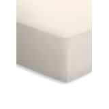 Bianco 220.0 x 150.0 cm schlafgut Jersey-Elasthan Topper Lenzuolo con Angoli Cotone/Tessuti Misti 