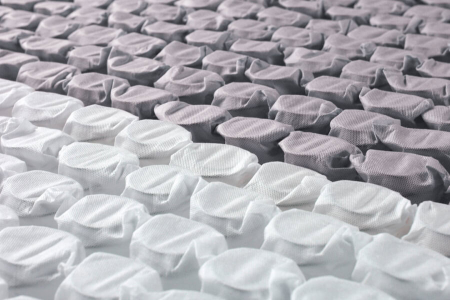 Materasso Falomo Reggio Emilia Energico Pillow Top -dettglio molleggio