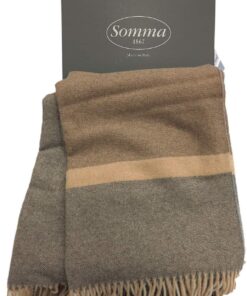 PLAID lana Somma Grenoble grigio