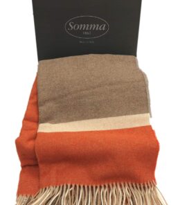PLAID lana Somma Grenoble mattone