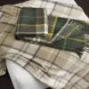 Plaid lana verde oliva Somma kilt
