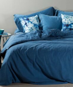 copripiumino caleffi jeans blu