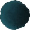 Cuscino arredo rotondo velluto TITANIO