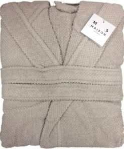 accappatoio spugna Pepe grigio chiaro