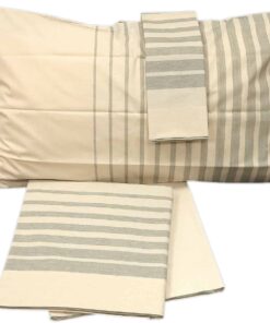 lenzuolo matrimoniale gabel naturae orizzonte grigio