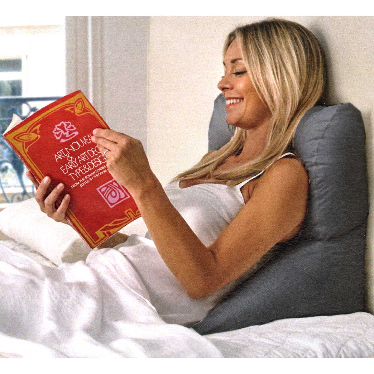 Cuscino da lettura multifunzione Multipillow