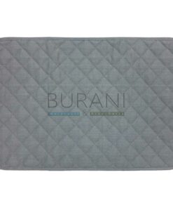 tovaglietta americana trapuntata essenziale grigio