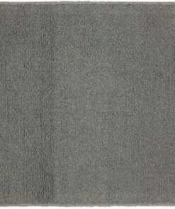 Tappeto bagno riccio grigio scuro 5