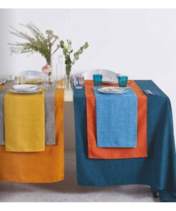 runner antimacchia tinta unita