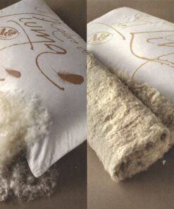 Guanciale Piuma Lino naturale