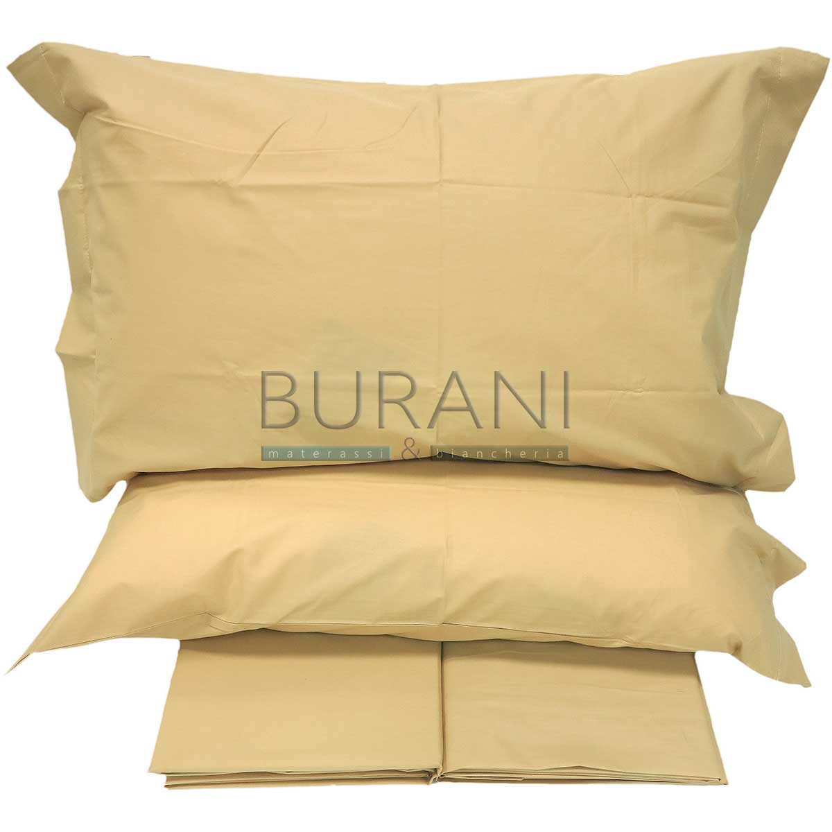 Lenzuolo matrimoniale percalle tinta unita SOLE