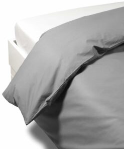 sacco copripiumino percalle grigio diamante caleffi