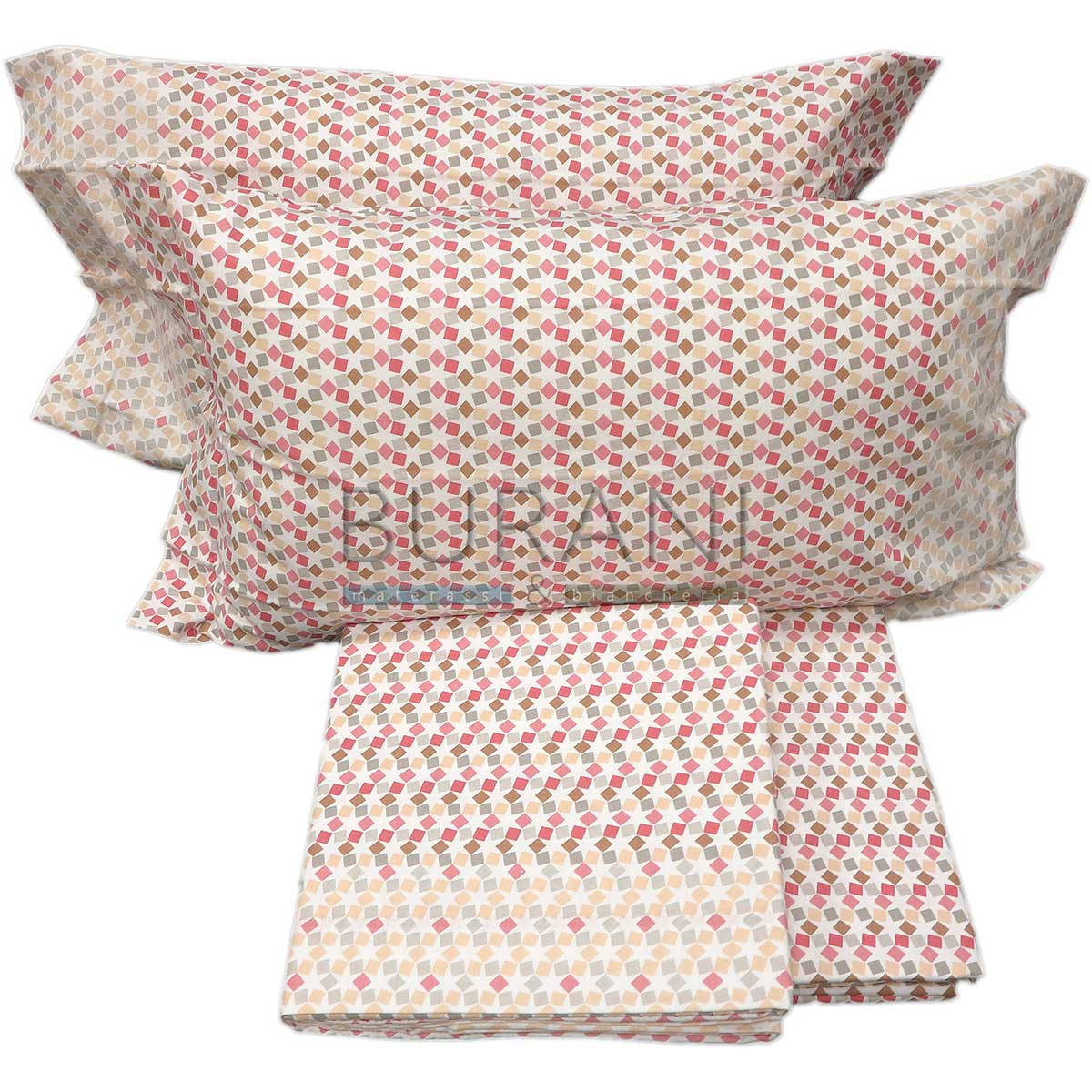 Caleffi - Completo-lenzuola Hils Non Specificato Francese 2 Federe