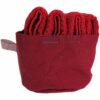cestino lavette rosso 19