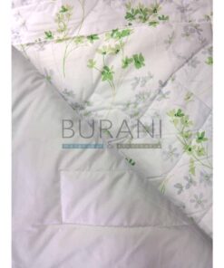 Alternative view of Copriletto trapuntato matrimoniale Bossi Floyd 8406 verde