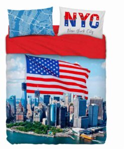 Lenzuolo america Bassetti Usamap