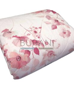 Copriletto trapuntato matrimoniale Bossi OTIS 8408 rosa percalle