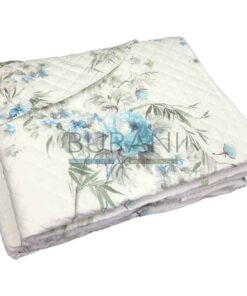 Copriletto trapuntato matrimoniale Svad Dondi Soffio celeste