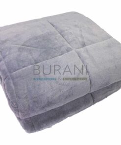 Trapunta invernale tinta unita azzurro Coccolona