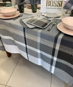 Alternative view of Tovaglia BOSSI tinto in filo var.1385 - Escluso tovaglioli