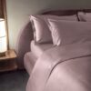 Lenzuola raso trecento fazzini 276 rosa