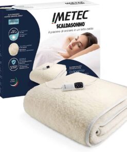 Scaldasonno Imetec in lana Adapto 100% lana matrimoniale cm.150x160