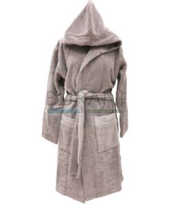 Accappatoio con cappuccio Blumarine Spa grigio