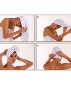 Turbante asciugacapelli spugna Pepe Maison Sucreé