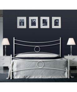 Alternative view of Letto ferro battuto Conca