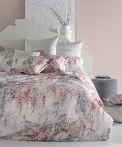 Copripiumino Blumarine matrimoniale Glicine corallo