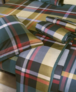 Alternative view of Copripiumino tinto filo Bossi 7400 Silva  - Escluso sotto lenzuolo