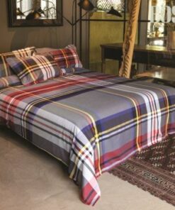 Lenzuola matrimoniale BOSSI Alec 7399 tinto filo