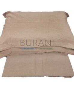 Copripiumino tinto filo in percalle Urban naturale