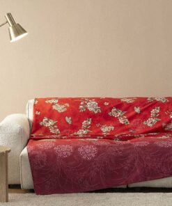 Granfoulard telo reggio emilia Esperidi rosso