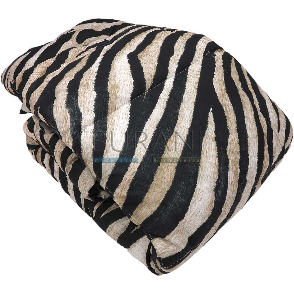 Plaid divano Zebra trapuntato cm.130×160