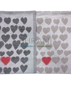 Strofinaccio svizzero Cuori cm.50x75 Meyer Mayor