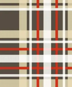 Alternative view of Lenzuola scozzese Glasgow fondente Gabel