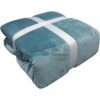 Plaid divano e coperta matrimoniale Sherpa BLU
